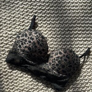 Victoria's Secret Black Lace Bustier